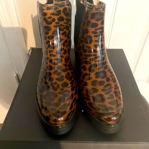 London fog rain boots size 10